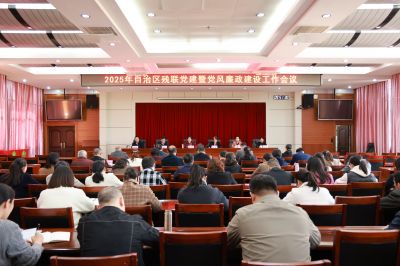 自治區(qū)殘聯(lián)召開(kāi)2025年黨建暨黨風(fēng)廉政建設(shè)工作會(huì)議